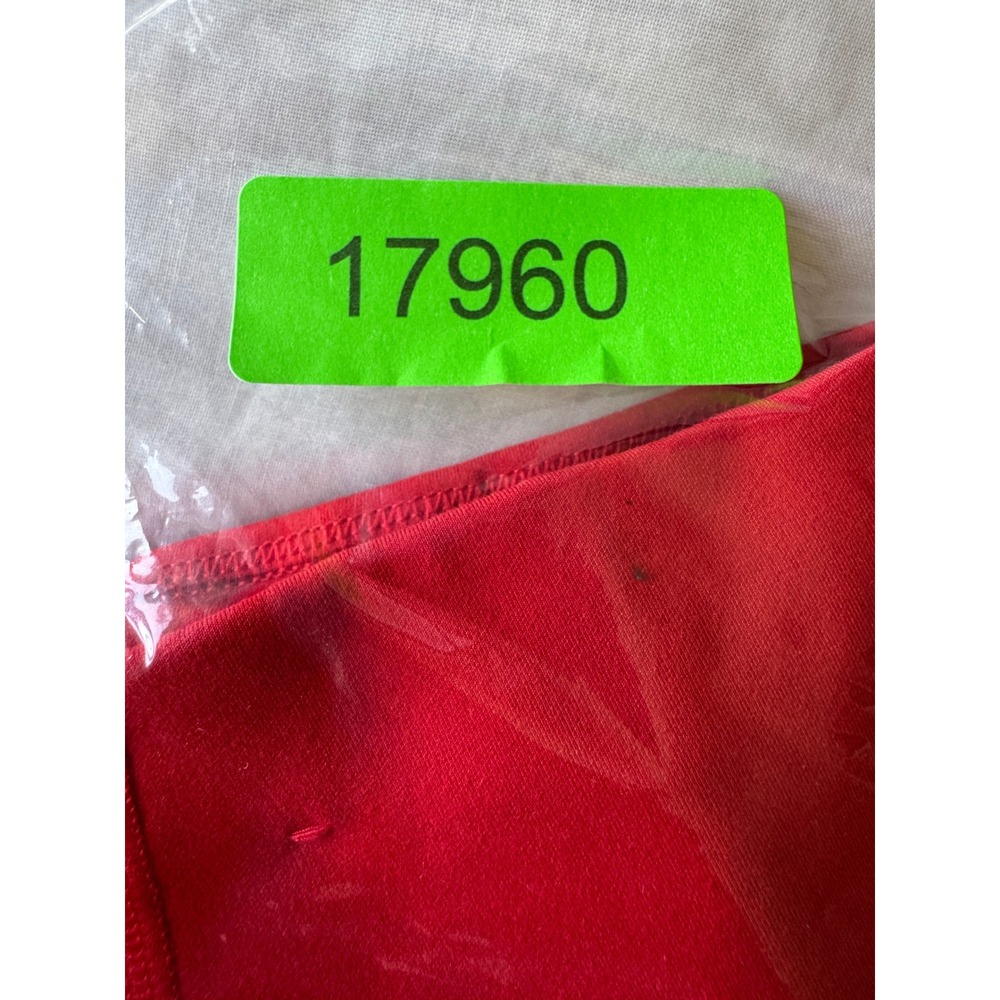 Nike Dri-FIT Strappy Lattice Leggings S Red Gym Yoga Athletic Workout Balletcore - Picture 15 of 15